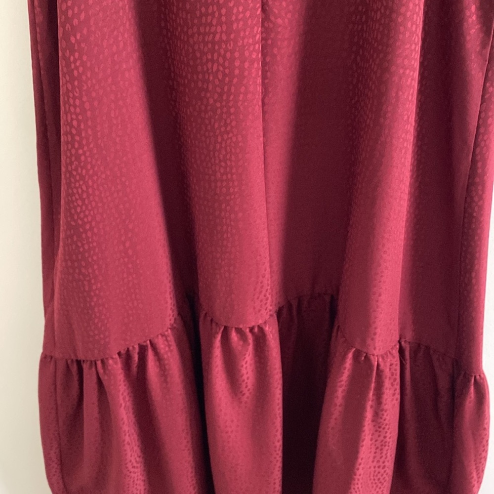 *NWOT* The Nines by HATCH Tiered Slip Maternity Dress - Picture 14 of 16